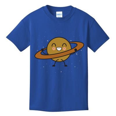 Saturn Hula Hoop Space Cute Kids T-Shirt