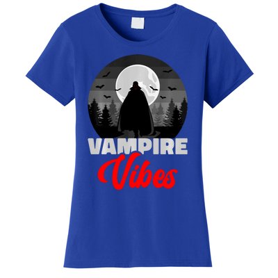 Spooky Happy Halloween Horror Creepy Halloween Costume Vampire Vibes Women's T-Shirt