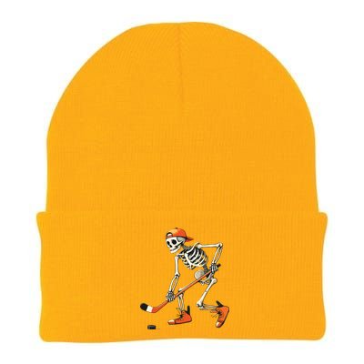 Skeleton Hockey Halloween Costume Sport Knit Cap Winter Beanie