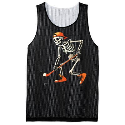 Skeleton Hockey Halloween Costume Sport Mesh Reversible Basketball Jersey Tank