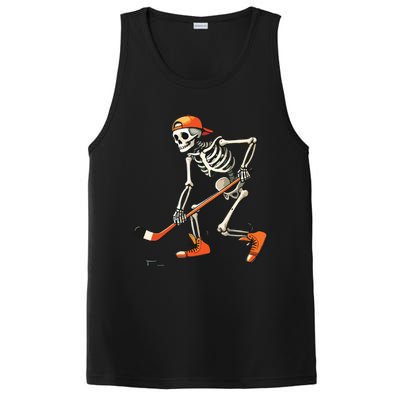 Skeleton Hockey Halloween Costume Sport PosiCharge Competitor Tank