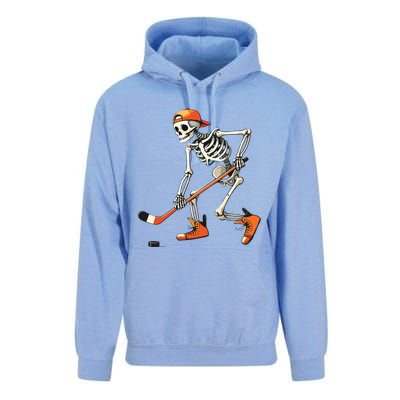 Skeleton Hockey Halloween Costume Sport Unisex Surf Hoodie