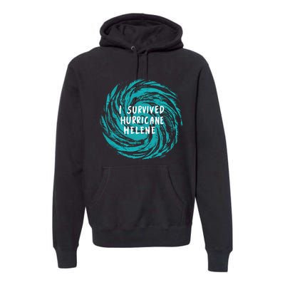 Survived Hurricane Helene 2024 Florida Premium Hoodie