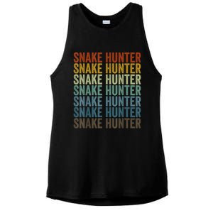 Snake Hunter Hunting Reptile Ladies PosiCharge Tri-Blend Wicking Tank