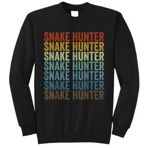 Snake Hunter Hunting Reptile Sweatshirt