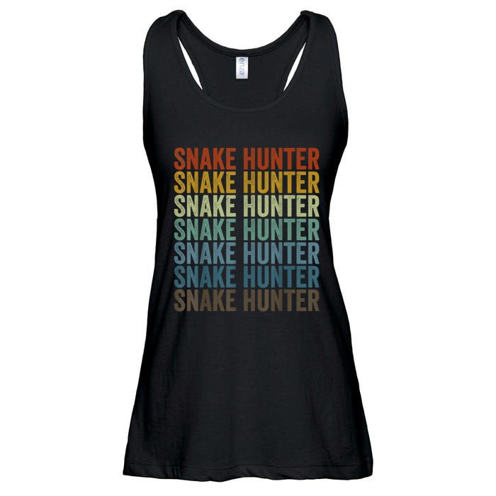 Snake Hunter Hunting Reptile Ladies Essential Flowy Tank