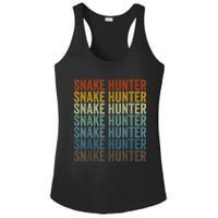 Snake Hunter Hunting Reptile Ladies PosiCharge Competitor Racerback Tank