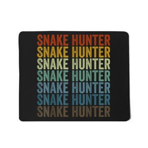 Snake Hunter Hunting Reptile Mousepad