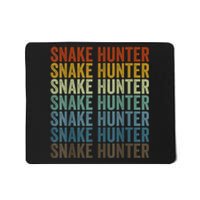 Snake Hunter Hunting Reptile Mousepad