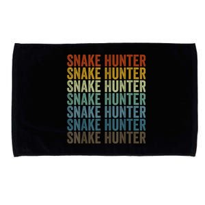 Snake Hunter Hunting Reptile Microfiber Hand Towel