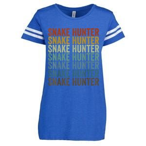 Snake Hunter Hunting Reptile Enza Ladies Jersey Football T-Shirt