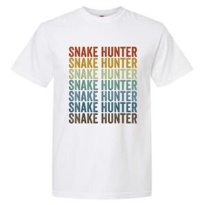 Snake Hunter Hunting Reptile Garment-Dyed Heavyweight T-Shirt