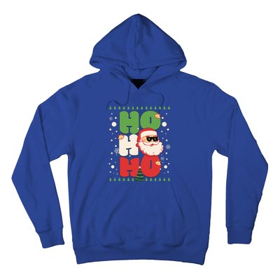 Santa HO HO HO Christmas Funny Santa  Hoodie