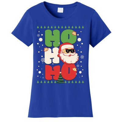 Santa HO HO HO Christmas Funny Santa  Women's T-Shirt