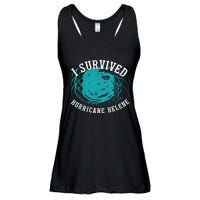 Survived Hurricane Helene 2024 Florida Meme Ladies Essential Flowy Tank