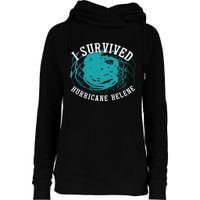 Survived Hurricane Helene 2024 Florida Meme Womens Funnel Neck Pullover Hood