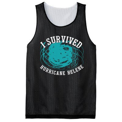 Survived Hurricane Helene 2024 Florida Meme Mesh Reversible Basketball Jersey Tank