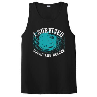 Survived Hurricane Helene 2024 Florida Meme PosiCharge Competitor Tank