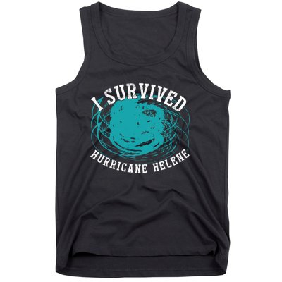 Survived Hurricane Helene 2024 Florida Meme Tank Top