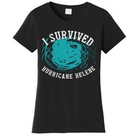 Survived Hurricane Helene 2024 Florida Meme Women's T-Shirt