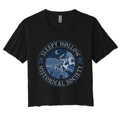 Sleepy Hollow Historical Society Women's Crop Top Tee