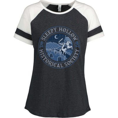 Sleepy Hollow Historical Society Enza Ladies Jersey Colorblock Tee