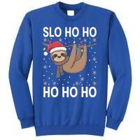 Slo Ho Ho Merry Slothmas Sloth Christmas Great Gift Sweatshirt