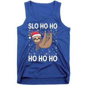 Slo Ho Ho Merry Slothmas Sloth Christmas Great Gift Tank Top