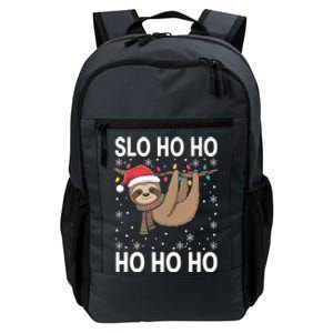 Slo Ho Ho Merry Slothmas Sloth Christmas Great Gift Daily Commute Backpack