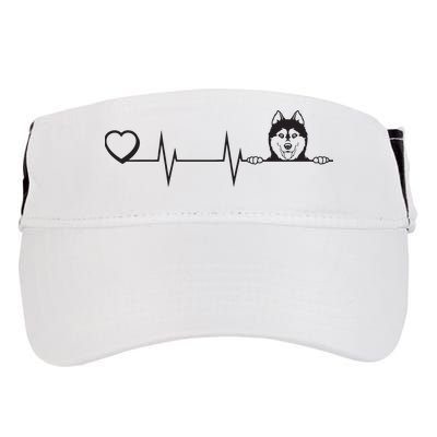 Siberian Husky Heartbeat Dog Breed Husky Heart Adult Drive Performance Visor