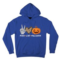 Skeleton Hands Heart Peace Love Halloween Costume Great Gift Hoodie