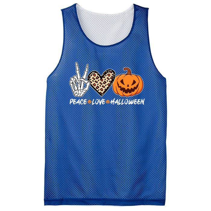 Skeleton Hands Heart Peace Love Halloween Costume Great Gift Mesh Reversible Basketball Jersey Tank