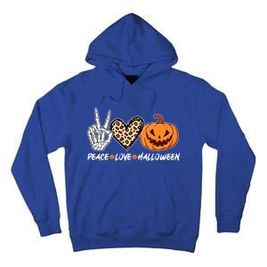 Skeleton Hands Heart Peace Love Halloween Costume Great Gift Tall Hoodie