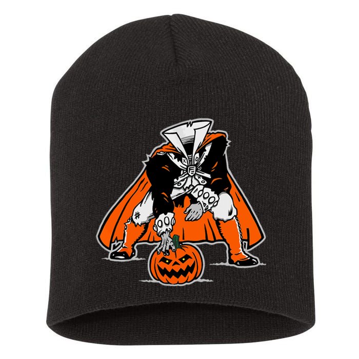 Stance Headless Horseman Pumpkin Halloween Short Acrylic Beanie