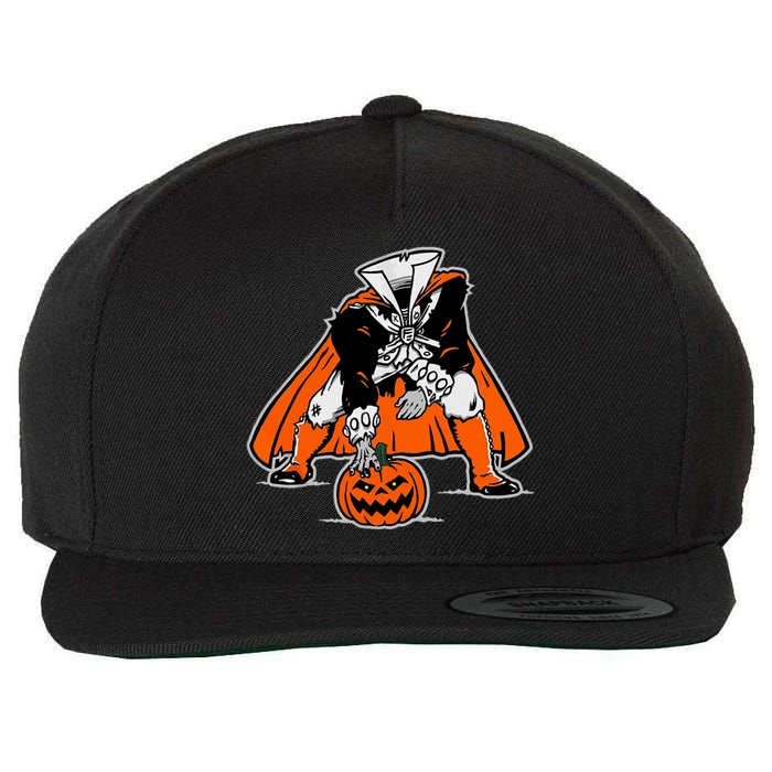 Stance Headless Horseman Pumpkin Halloween Wool Snapback Cap