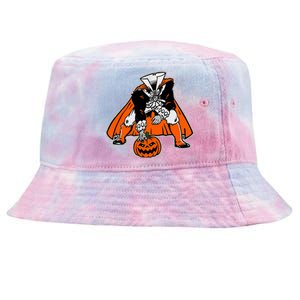 Stance Headless Horseman Pumpkin Halloween Tie-Dyed Bucket Hat