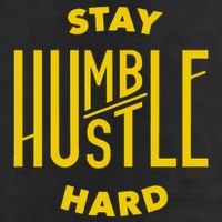 Stay Humble Hustle Hard Adult Drive Performance Visor