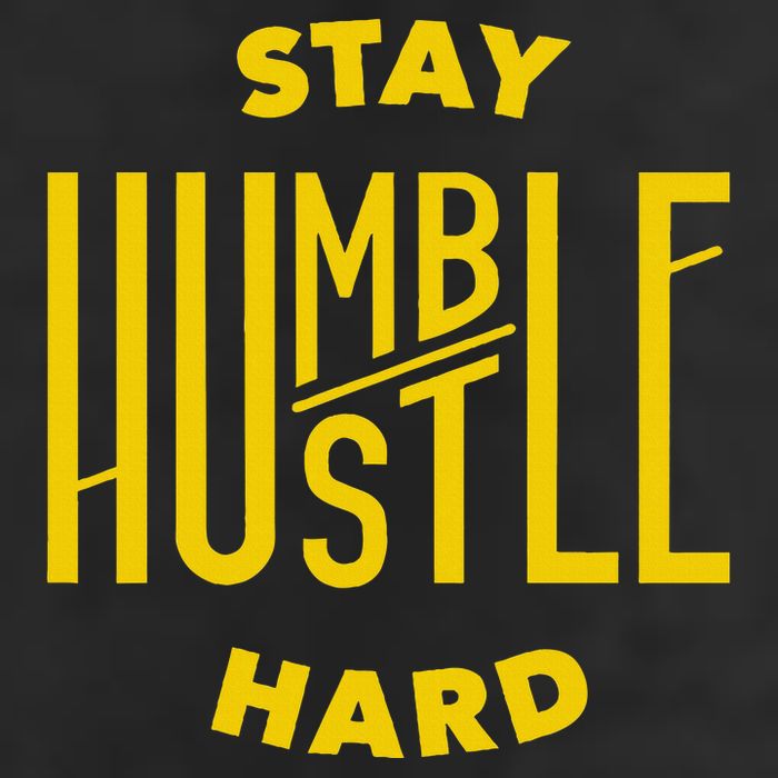 Stay Humble Hustle Hard Adult Drive Performance Visor