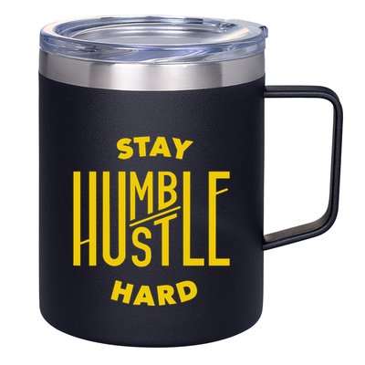 Stay Humble Hustle Hard 12oz Stainless Steel Coffee Mug