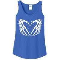 Skeleton Hands Heart Sign Retro Halloween Costume Wife Gift Ladies Essential Tank