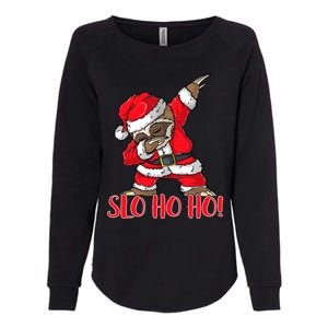 Slo Ho Ho Dabbing Santa Sloth Merry Slothmas Christmas Gift Womens California Wash Sweatshirt