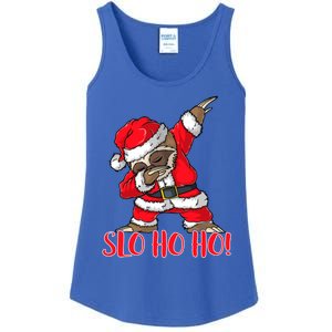 Slo Ho Ho Dabbing Santa Sloth Merry Slothmas Christmas Gift Ladies Essential Tank