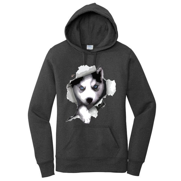 Siberian Husky Husky Dog Husky Lover Women's Pullover Hoodie