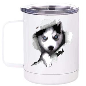 Siberian Husky Husky Dog Husky Lover 12 oz Stainless Steel Tumbler Cup