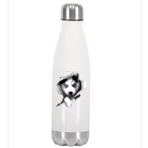 Siberian Husky Husky Dog Husky Lover Stainless Steel Insulated Water Bottle