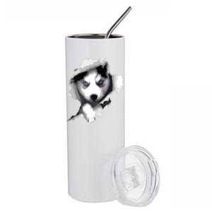 Siberian Husky Husky Dog Husky Lover Stainless Steel Tumbler