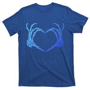 Skeleton Hand Heart Sign Bones Costume Halloween Party Great Gift T-Shirt