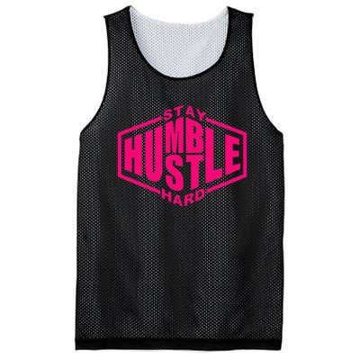 Stay Humble Hustle Hard Inspirational Hot Pin.K Urban Mesh Reversible Basketball Jersey Tank