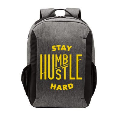 Stay Humble Hustle Hard Vector Backpack