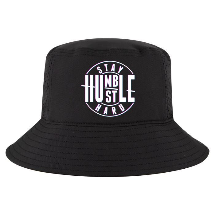 Stay Humble Hustle Hard Cool Comfort Performance Bucket Hat